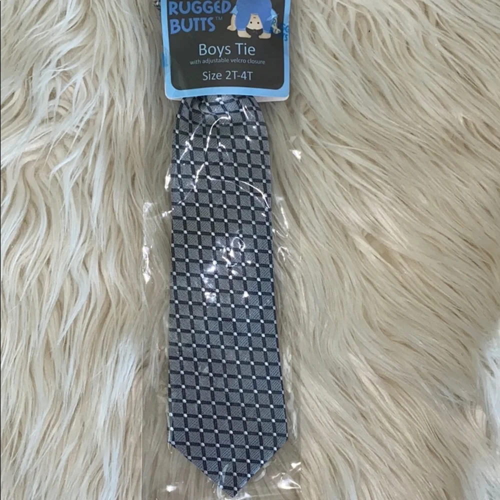 Grey Adjustable Tie
